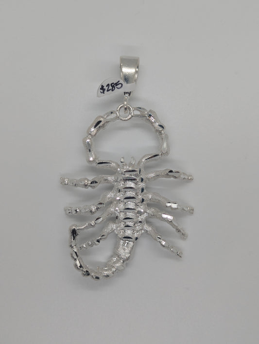 Large Scorpion 925 Sterling Silver Pendant