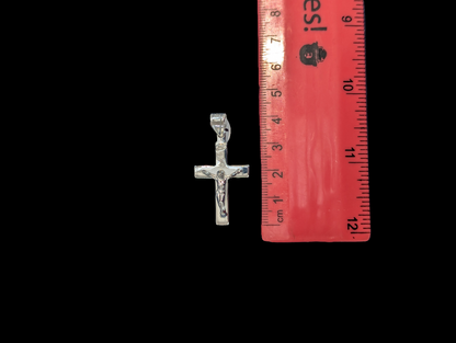 Smooth Squared Crucifix Pendant