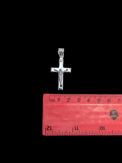 Smooth Squared Crucifix Pendant