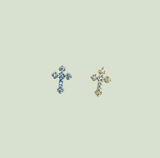 Large Cross Bling L bent