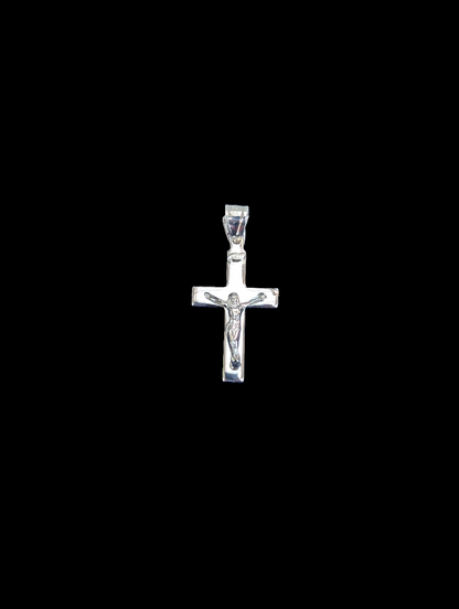 Smooth Squared Crucifix Pendant