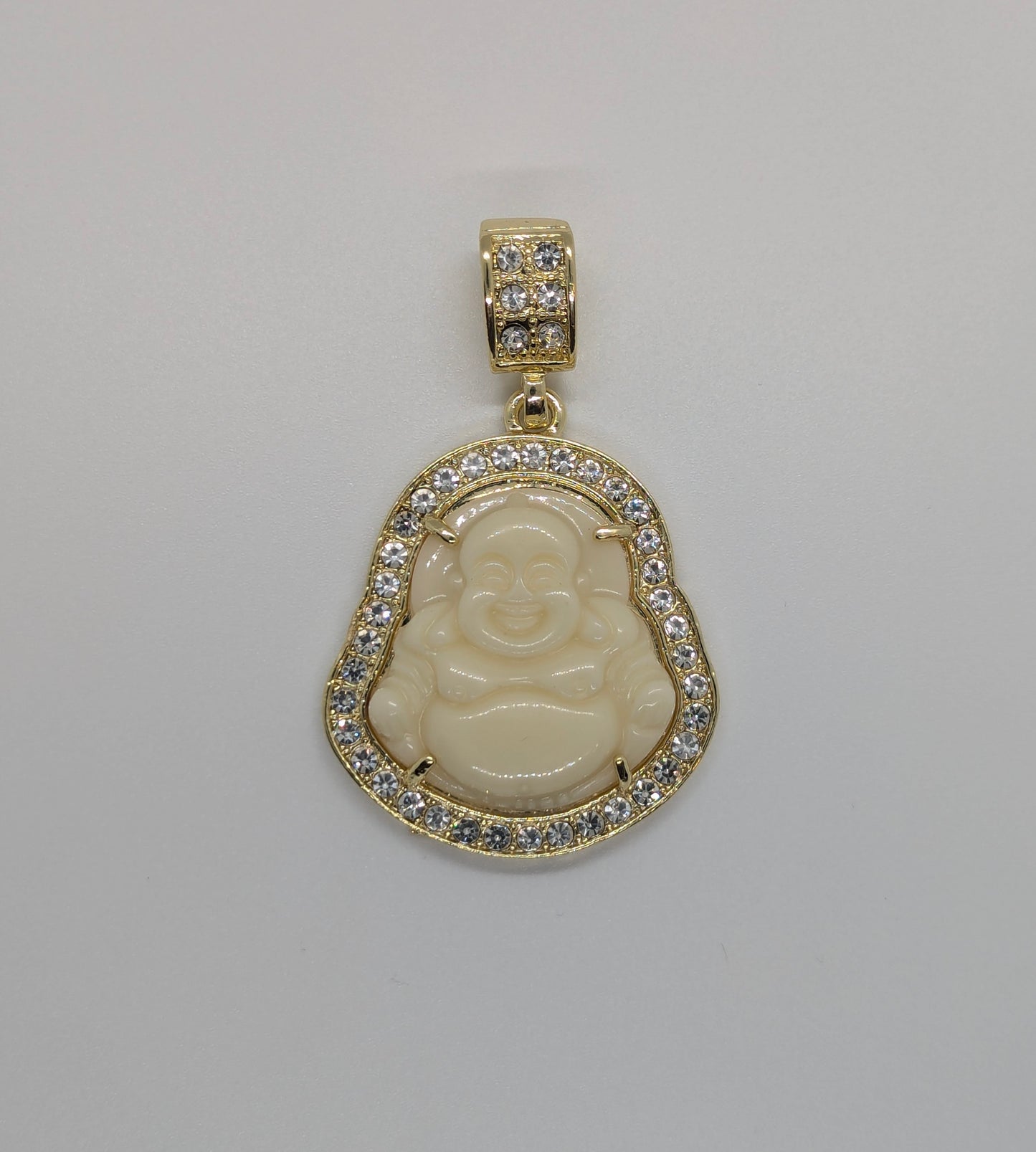 Big Buddha Gold Plated Pendant