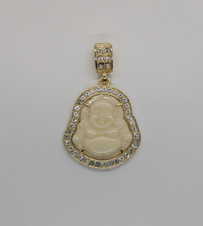 Big Buddha Gold Plated Pendant